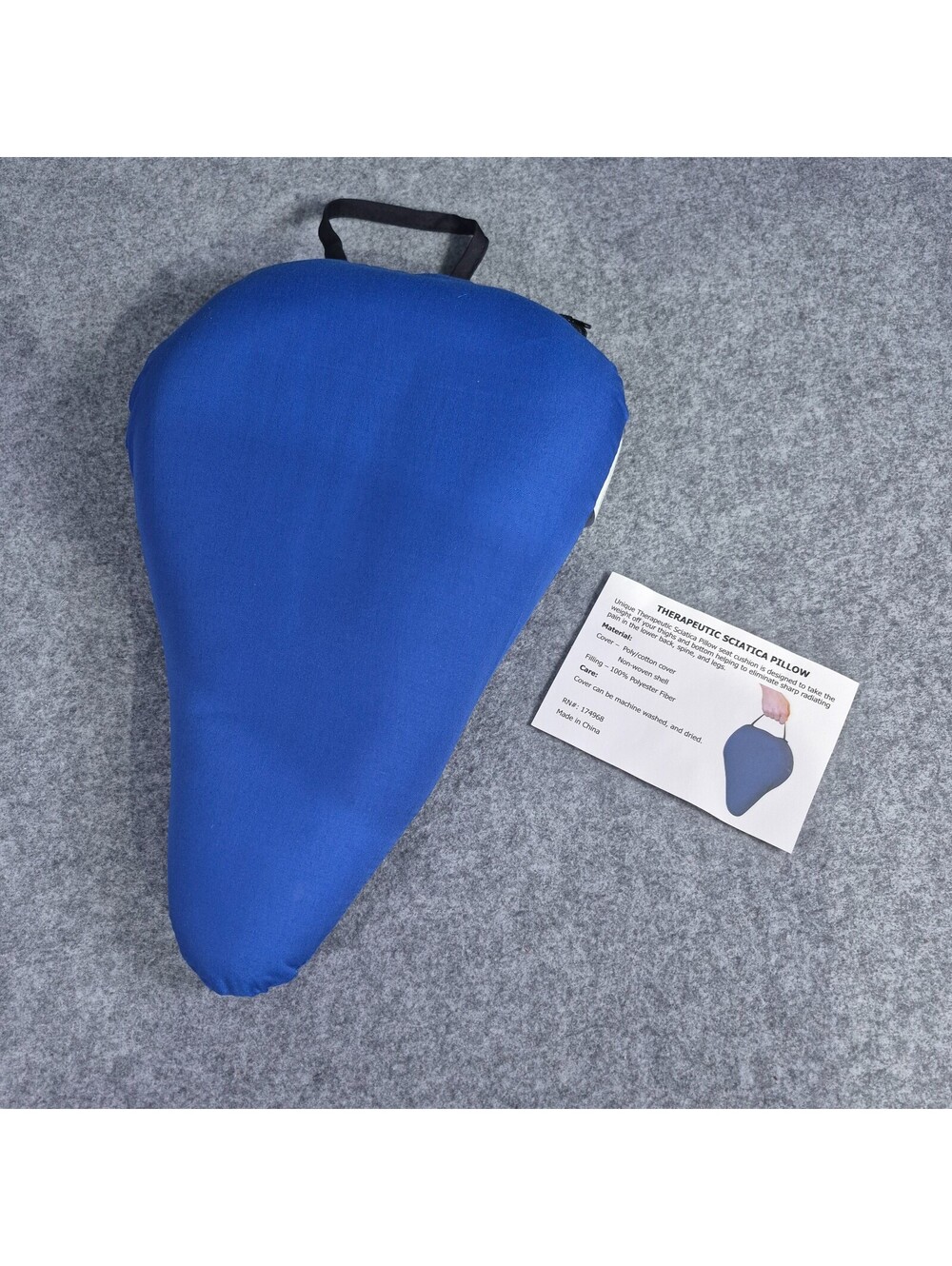 New DREAM PRODUCTS Blue Therapeutic Sciatica Pillow RN 174968 Medical equipment
